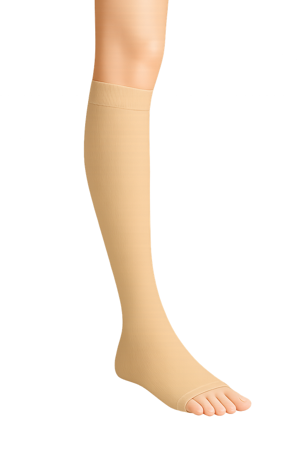 Medical lower-limb compression stocking