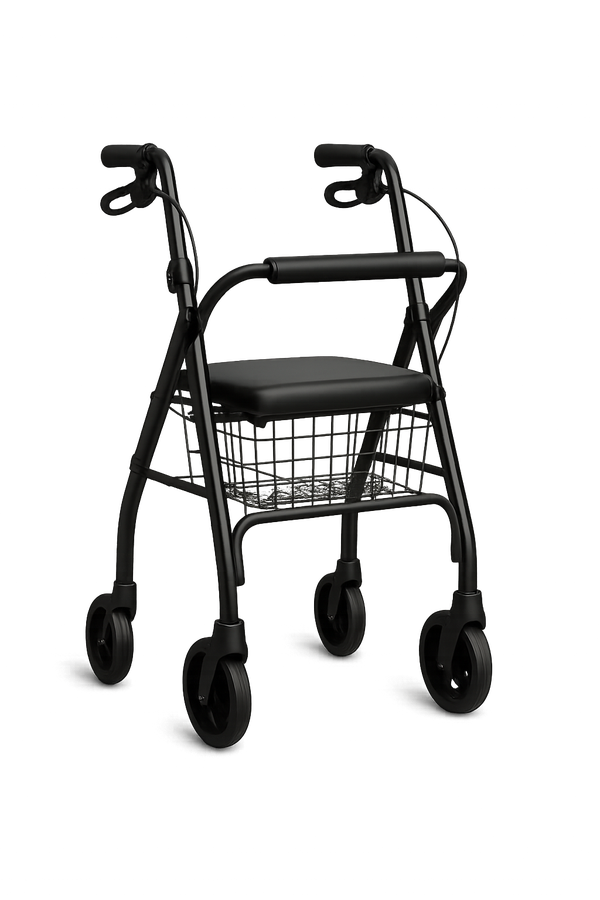Four-wheel rollator